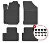 Gummi-Fußmatten für Opel Agila A 2000-2007 (Schrägheck) – Produktbild-Vorschau 1