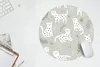 MuchoWow® Mauspad Mousepad Muster - Leopard - Blätter 50x50 Produktbild-Vorschau 5