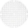 SPÜLBECKEN Einlage Ø30cm rund transparent Spülbeckenmatte Produktbild-Vorschau 1