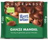 Ritter SPORT 4025 Ritter SPORT GANZE MANDEL Schokolade Anteprima dell’immagine prodotto 1