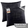 MALIKA® Set 2er Kissenbezug Cashmer Touch Fleece Produktbild-Vorschau 8