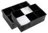 2er Set Eiswürfelform Silikon, Würfel 5x5x5 cm, schwarz Produktbild-Vorschau 1