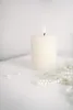 BOLSIUS Stumpenkerze Rustiko Shine 8x7cm weiche Perle Produktbild-Vorschau 3