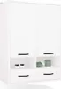 Appendiabiti da bagno NINA W2D2P2S BIANCO Scaffale 2 ante 8 Anteprima dell’immagine prodotto 12