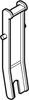 A black and white line drawing of a plumbing part. Produktbild-Vorschau