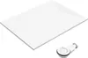 SMC Duschwanne 120x80cm weiß Steinoptik mit Ablaufgarnitur Produktbild-Vorschau 1