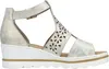 Rieker Keilsandaletten Damen 31373832363036 Beige 38 EU Produktbild-Vorschau 2