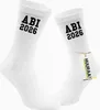 Huuraa Uni Socken ABI 2026 Abitur 42/46 White Baumwolle Produktbild-Vorschau 1