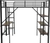 Letto a castello AIORBER, 90x200cm, in acciaio&MDF, con Anteprima dell’immagine prodotto 7
