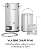 Klarstein Mashfest, 5dílná sada na vaření piva, 1500/3000 Náhled obrázku produktu 4