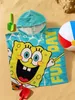 Spongebob Schwammkopf - Badeponcho für Jungen FUN DAY Produktbild-Vorschau 2