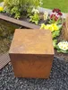 Dekorationsquader Cortenstahl (Roststahl) 50x50x50 cm Produktbild-Vorschau 3