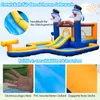 COSTWAY Hüpfburg mit Trocken-/Wasserrutsche, Bouncy Castle Produktbild-Vorschau 5