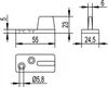 Woelm Führungszapfen 214 Kunststoff weiß - 21461 Produktbild-Vorschau 2