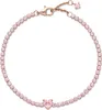 Pandora Damen-Tennisarmband Funkelndes Herz Roséfarben Produktbild-Vorschau 4