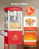 SucceBuy Popcornmaschine mit Kessel und Wagen, 800 W Produktbild-Vorschau 4