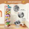 Úložný box na plyšáky – dřevěný vozík – 138 x 41 x 41 cm – Náhled obrázku produktu 6