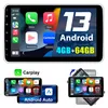 360° Drehbar Bildschirm 10zoll 4+64G Android13 Carplay Produktbild-Vorschau 1