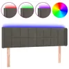 [Home] LED Kopfteil Dunkelgrau 147x16x78/88 cm Samt , Neue Produktbild-Vorschau 2
