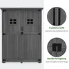 M MCombo Gartenschrank Gartenhaus Holz Wetterfest, Produktbild-Vorschau 3