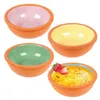 Mini casseruola, set di 4, 150 ml, vari colori, terracotta Anteprima dell’immagine prodotto 8