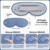 Kabellose beheizbare 3D-Schlafmaske – Lichtundurchlässig Produktbild-Vorschau 6