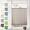 Sonello Plissee Klemmfix ohne Bohren 100cm x 120cm Braun Produktbild-Vorschau 1