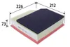 Luftfilter VALEO 585444 für VOLVO V70 II (285) Produktbild-Vorschau 7