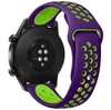 Strap-it Amazfit GTR 3 (Pro) Sportarmband (Lila/Grün) Produktbild-Vorschau 2