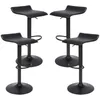 Barhocker 4er-Set Barstuhl Bistrohocker Tresenhocker Produktbild-Vorschau 1