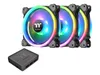 Thermaltake Riing Trio 14 LED RGB Ventola per radiatore TT Anteprima dell’immagine prodotto 1