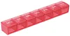 WELLGRO Tablettenbox für 7 Tage - Pillendose 1 Fach pro Tag Produktbild-Vorschau 1