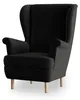 Masseno Polstersessel LENTIO, Glamour Loungesessel Produktbild-Vorschau 2