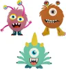 Oblique Unique Monster Torten Topper für Kinder Geburtstag Produktbild-Vorschau 3