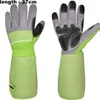 1 Paar lange Gartenhandschuhe, dornenfest, ideal für Produktbild-Vorschau 2