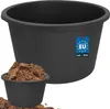 KOTARBAU® Mörtelkübel Mörteleimer Baueimer Rund Schwarz 45 Produktbild-Vorschau 1