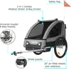 TIGGO® 2in1 Fahrradanhänger 5-Punkt Sicherheitsgurt Jogger Produktbild-Vorschau 5