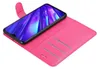 A pink flip phone case with a smartphone inside, shown from a diagonal angle. Náhled obrázku produktu