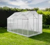 Westmann Aluminium Gewächshaus Flora 610 Silber 312x192x201 Produktbild-Vorschau 3