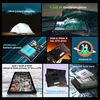 Collage of marketing images showcasing various features of a rugged tablet. Produktbild-Vorschau