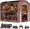 Habarri | DIY Book Nook - Der Zug - Puzzle 3D - Miniatur Produktbild-Vorschau 9