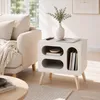 Relaxdays nachtkastje, Scandinavisch design, retro stijl, Productafbeelding-voorbeeld 3