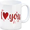 I love you Kaffeebecher mit Herz Motiv Liebe Glück Produktbild-Vorschau 1