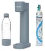Saturateur PUSHAIR pour eau gazeuse Dafi, en acier Voir les images du produit 1