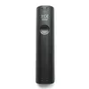 The back of a black remote control is shown against a white background. Voir les images du produit