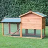 Kaninchenstall, Hasenstall, Hasenvilla, Kleintierstall Produktbild-Vorschau 17