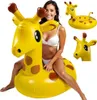 Aufblasbare Schwimmmatratze für Kinder Giraffe Produktbild-Vorschau 8