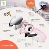 Qunature Occhiali da sci Giovani Occhiali da snowboard Anteprima dell’immagine prodotto 4