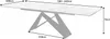 A table with dimensions shown. Produktbild-Vorschau