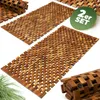 2x Tapis de salle de bain Tapis de sol antidérapant en bois Voir les images du produit 1